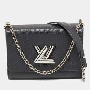 Pre Owned Louis Vuitton Black Epi Leather Twist MM Bag