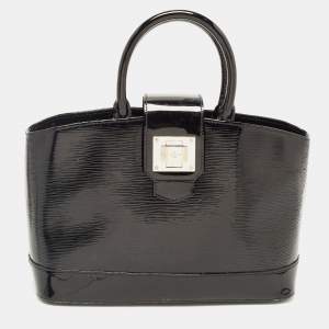 Pre Owned Louis Vuitton Black Electric Epi Leather Mirabeau PM Bag