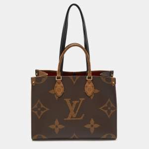 Pre Owned Louis Vuitton Reverse Monogram Canvas Giant Onthego MM Bag