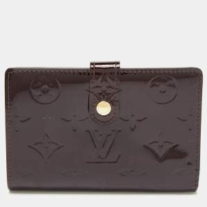 Louis Vuitton Amarante Monogram Vernis French Wallet