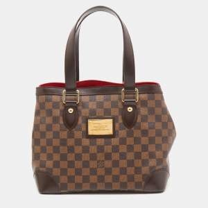 Pre Owned Louis Vuitton Damier Ebene Canvas Hampstead PM