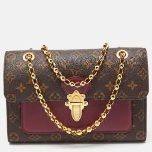 Pre Owned Louis Vuitton Raisin Monogram Canvas Victoire Bag