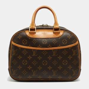 Pre Owned Louis Vuitton Monogram Canvas Trouville Bag