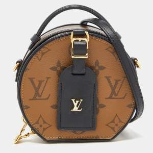 Pre Owned Louis Vuitton Monogram Canvas Mini Boite Chapeau Bag
