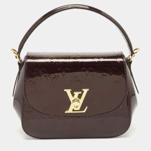 Louis Vuitton Amarante Monogram Vernis Pasadena Bag