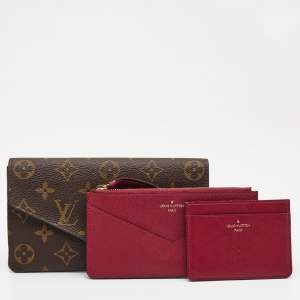 Louis Vuitton Monogram Canvas Jeanne Wallet