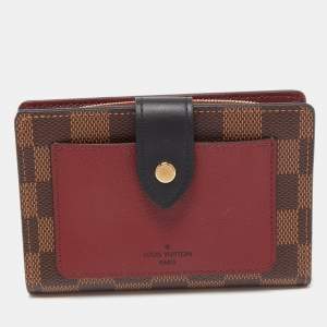 Louis Vuitton Damier Ebene Canvas Juliette Wallet