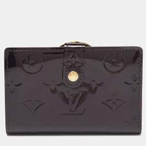 Louis Vuitton Amarante Monogram Vernis French Purse