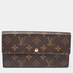 Louis Vuitton Monogram Canvas Sarah Wallet