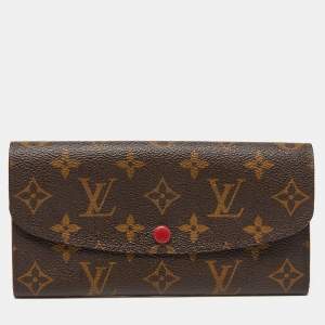 Louis Vuitton Monogram Canvas Emilie Wallet