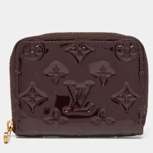 Louis Vuitton Amarante Monogram Vernis Zippy Coin Purse