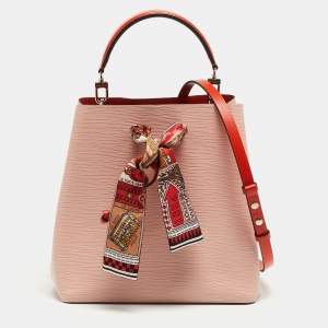 Pre Owned Louis Vuitton Rose Ballerine Epi Leather NeoNoe MM Bag