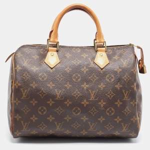 Louis Vuitton Monogram Canvas Speedy 30 Bag