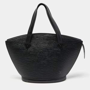 Pre Owned Louis Vuitton Black Epi Leather Saint Jacques PM Bag