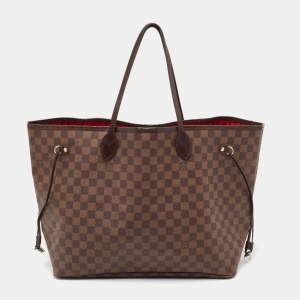 Louis Vuitton Damier Ebene Canvas Neverfull GM Bag