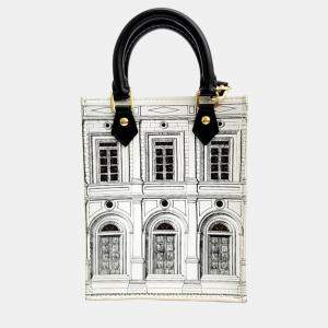 Pre Owned Louis Vuitton x Fornasetti Architettura Petit Sac Plat