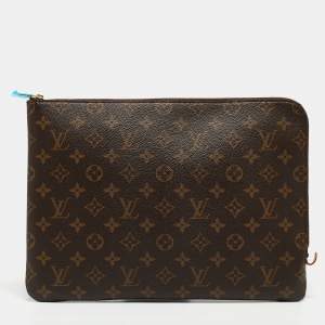 Pre Owned Louis Vuitton Monogram Canvas Poche Documents Portfolio Case