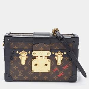 Pre Owned Louis Vuitton Monogram Canvas Petite Malle Bag