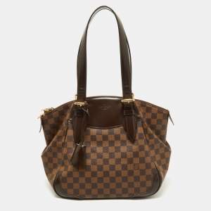 Pre Owned Louis Vuitton Damier Ebene Canvas Verona MM Bag