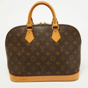 Pre Owned Louis Vuitton Monogram Canvas Alma PM Bag