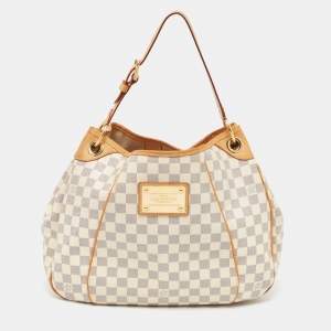 Pre Owned Louis Vuitton Damier Azur Canvas Galliera PM bag
