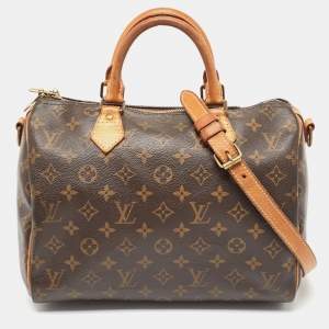 Pre Owned Louis Vuitton Monogram Canvas Speedy Bandouliere 30 Bag