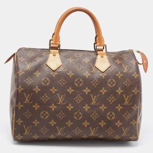 Pre Owned Louis Vuitton Monogram Canvas Speedy 30 Bag