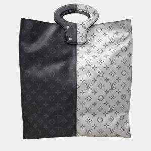 Louis Vuitton Grey/Black Monogram Canvas Pacific Eclipse Split Tote Bag