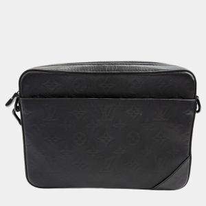 Louis Vuitton Black Monogram Shadow Duo Messenger Bag