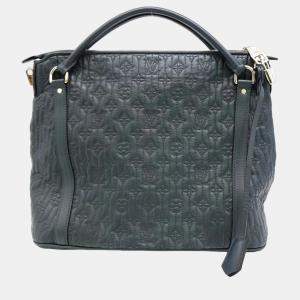Louis Vuitton Black Leather MM Antheia Ixia Handbag 