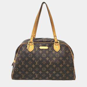 Pre Owned Louis Vuitton Monogram Montrogoy GM
