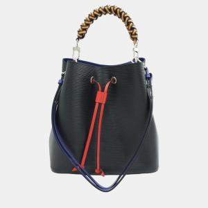  Louis Vuitton Black Epi Leather Neo Noe Bucket Bag