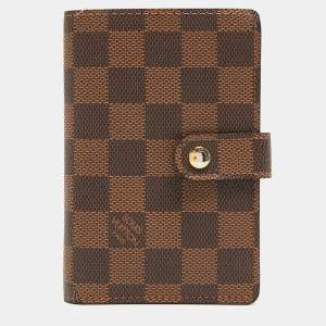 Louis Vuitton Damier Ebene Canvas Viennois Wallet