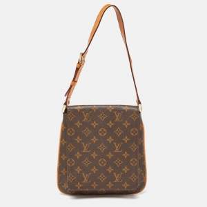 Pre Owned Louis Vuitton Monogram Canvas Musette Salsa PM Bag