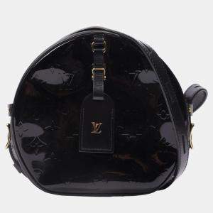 Louis Vuitton Boite Chapeau Souple Bag Black Vernis Leather