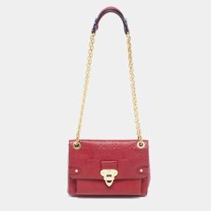 Pre Owned Louis Vuitton Jaipur Monogram Empreinte Leather Vavin BB Bag
