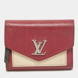 Louis Vuitton Bicolor Leather MyLockMe Compact Wallet