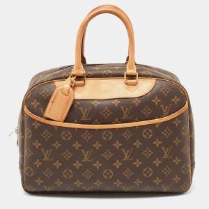 Pre Owned Louis Vuitton Monogram Canvas Trouville Bag