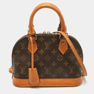 Pre Owned Louis Vuitton Monogram Canvas Alma BB Bag