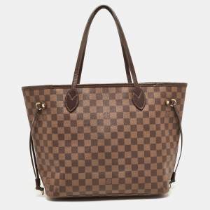 Louis Vuitton Damier Ebene Canvas Neverfull MM Bag