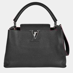 Louis Vuitton  Leather  Capucines Top Handle Bags