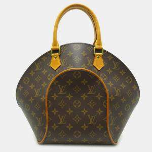 Louis Vuitton Brown Canvas Monogram Ellipse MM Handbag