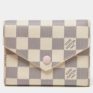 Louis Vuitton Damier Azur Canvas Victorine Wallet