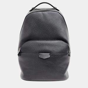 Louis Vuitton Black Taiga Leather Anton Backpack Bag