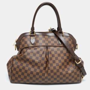 Louis Vuitton Damier Ebene Canvas Trevi GM Bag