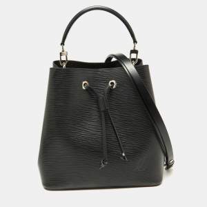 Pre Owned Louis Vuitton Black Epi Leather NeoNoe MM Bag