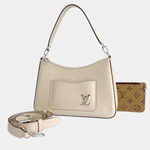 LOUIS VUITTON Cream Epi Leather  Marelle Hobo Bag