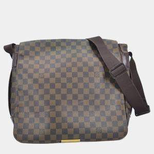 Louis Vuitton Brown Canvas Damier Ebene Bastille Messenger Bag