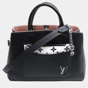 Louis Vuitton Black Epi Leather Marelle Tote BB Satchel Bag