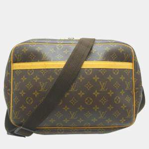 Louis Vuitton Brown Monogram Canvas Reporter GM Crossbody Bag